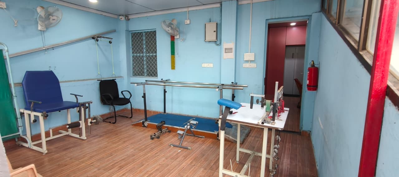 Physiotherapy — Exercise Area at Patle Health Care Center, Adhartal, Jabalpur